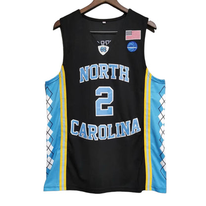 Anthony #2 North Carolina TarHeels Classic Throwback Vintage Jersey