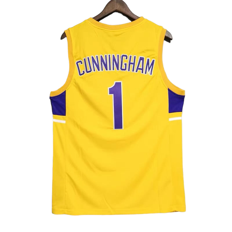 Cunningham #1 Mont Verde Classic Throwback Vintage Jersey