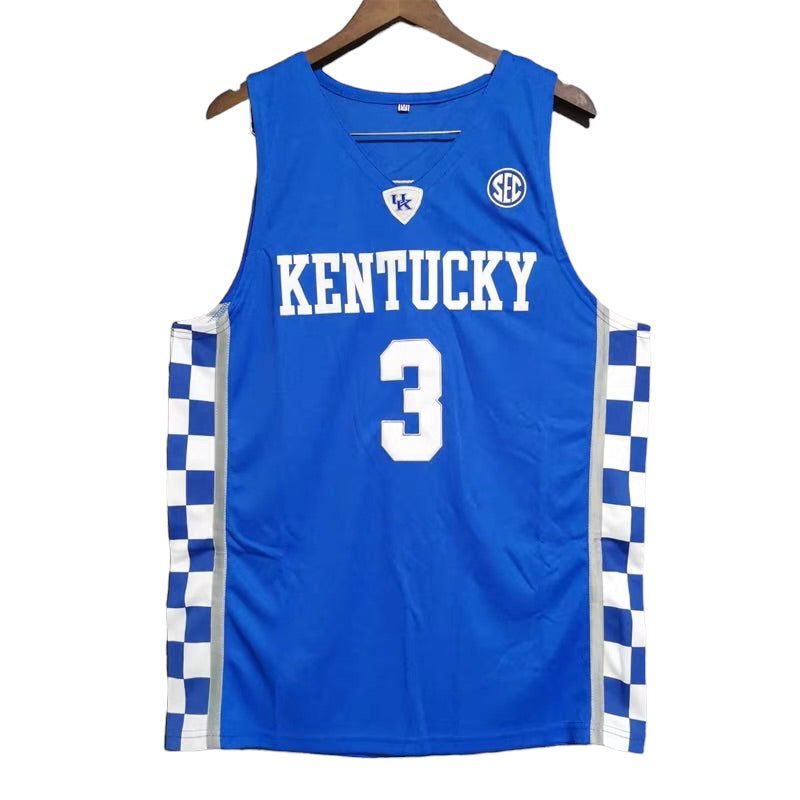 Bam Adebayo #3 Kentucky Classic Throwback Vintage Jersey