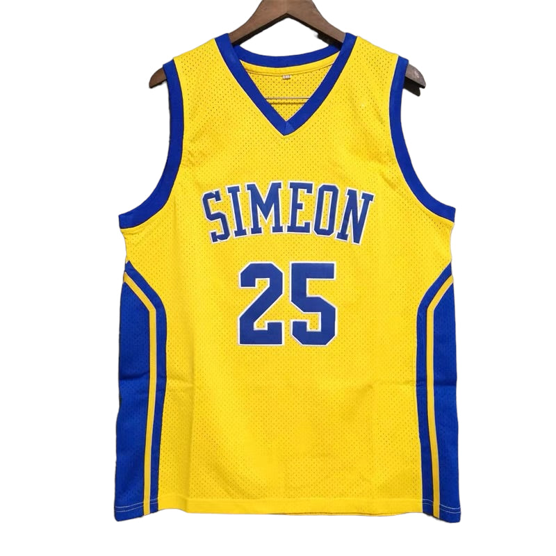 Derrick Rose #25 Simeon Classic Throwback Vintage Jersey