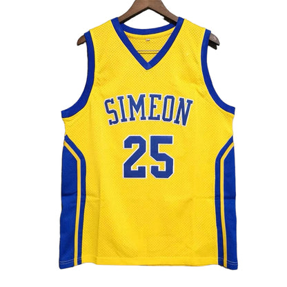 Derrick Rose #25 Simeon Classic Throwback Vintage Jersey