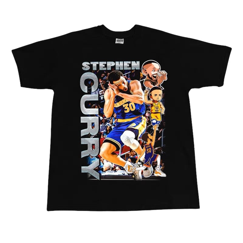 Stephen Curry Vintage Classic Throwback Basketball Shirt