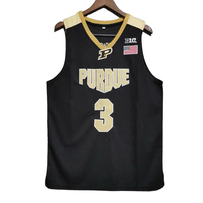 C Edwards #3 Purdue Classic Throwback Vintage Jersey