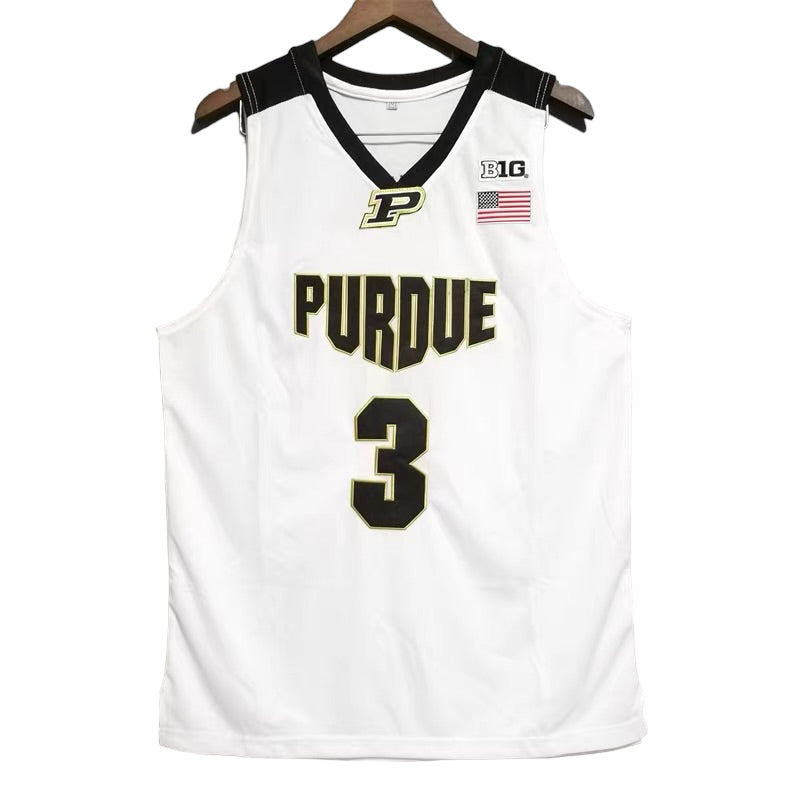 C Edwards #3 Purdue Classic Throwback Vintage Jersey