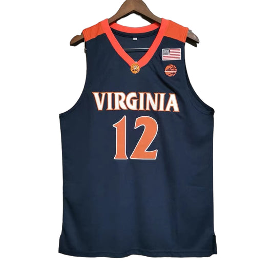 Hunter #12 Virginia Classic Throwback Vintage Jersey