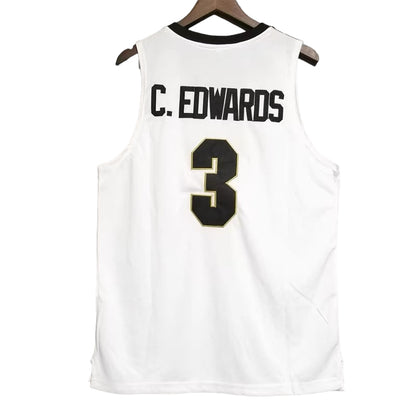 C Edwards #3 Purdue Classic Throwback Vintage Jersey