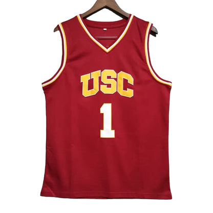 Nick Young #1 SC Trojans Classic Throwback Vintage Jersey