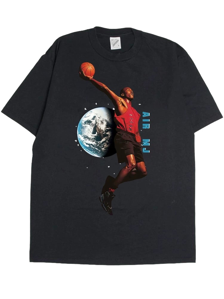 Michael Jordan Vintage Classic Throwback Basketball Shirt