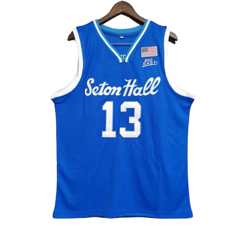 Powell #13 Seton Hall Classic Throwback Vintage Jersey