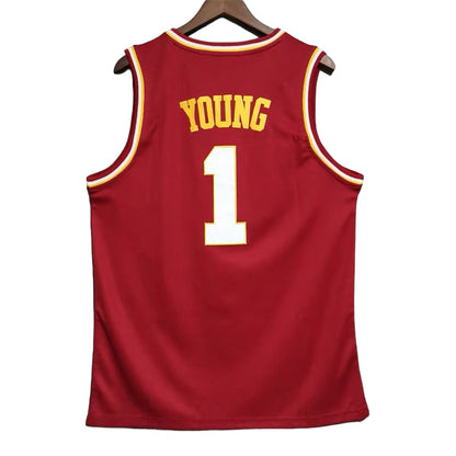 Nick Young #1 SC Trojans Classic Throwback Vintage Jersey