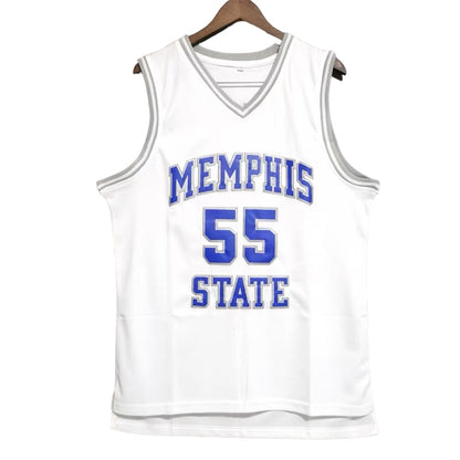 Wright #55 Memphis Tigers Classic Throwback Vintage Jersey