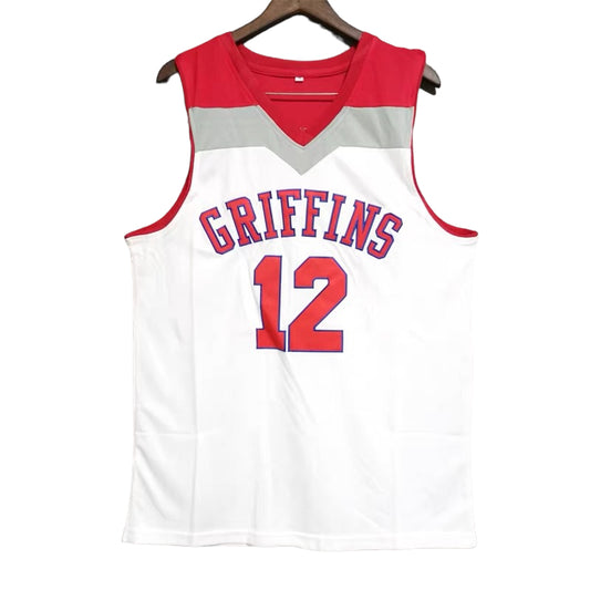 Zion Williamson #12 Griffins Classic Throwback Vintage Jersey