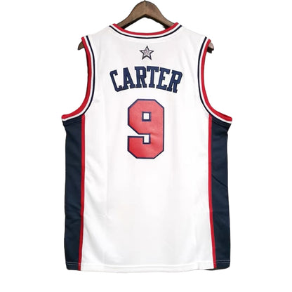 Vince Carter #9 USA Olympic Classic Throwback Vintage Jersey