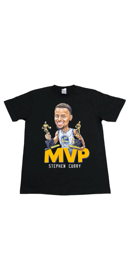 Stephen Curry MVP Vintage Classic Throwback Basketball Shirt