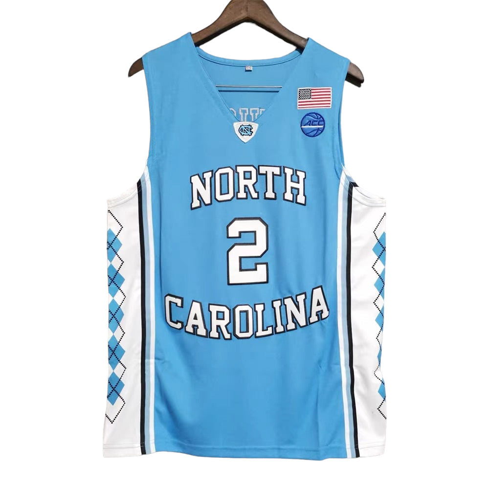 Anthony #2 North Carolina TarHeels Classic Throwback Vintage Jersey