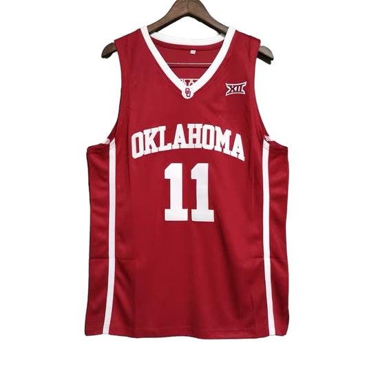 Trae Young #11 Oklahoma Classic Throwback Vintage Jersey