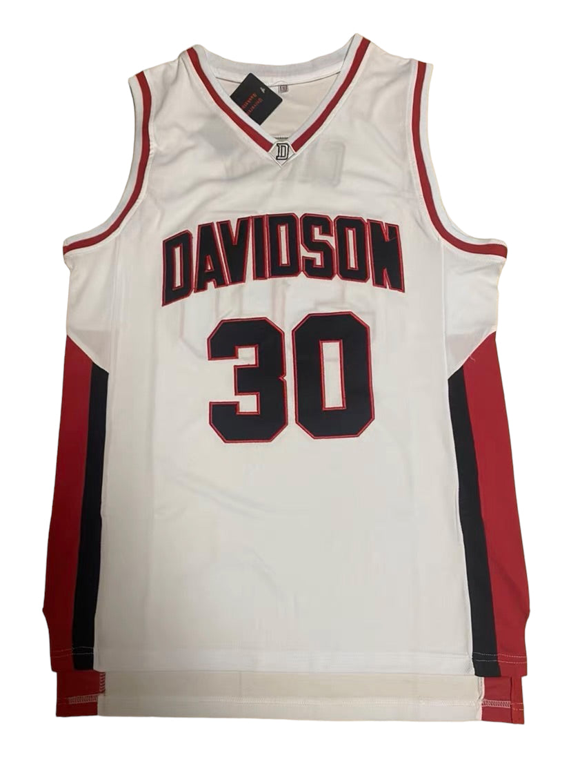 Stephen Curry #30 Davidson Classic Throwback Vintage Jersey