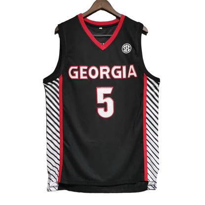 Anthony Edwards #5 Georgia Bulldogs Classic Throwback Vintage Jersey