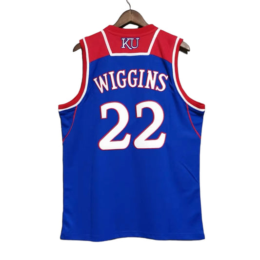 Andrew Wiggins #22 Kansas Classic Throwback Vintage Jersey