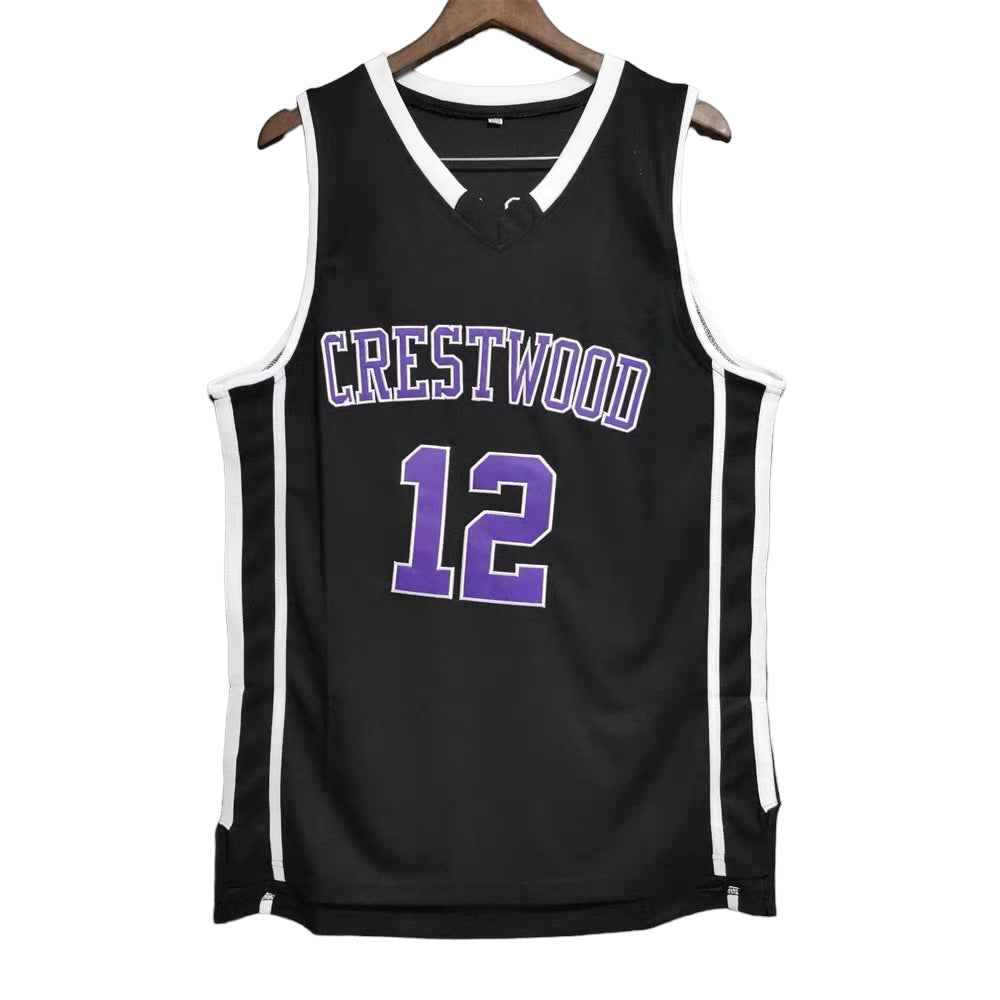 Ja Morant #12 Crestwood Classic Throwback Vintage Jersey