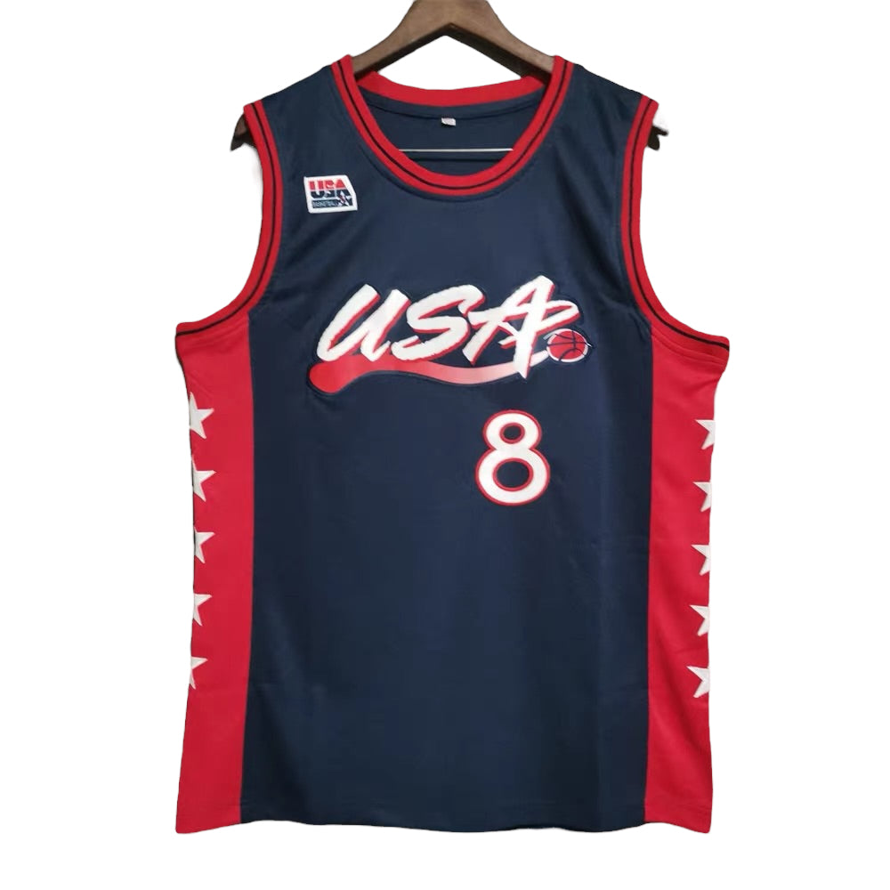 Scottie Pippen #8 USA Olympic Classic Throwback Vintage Jersey