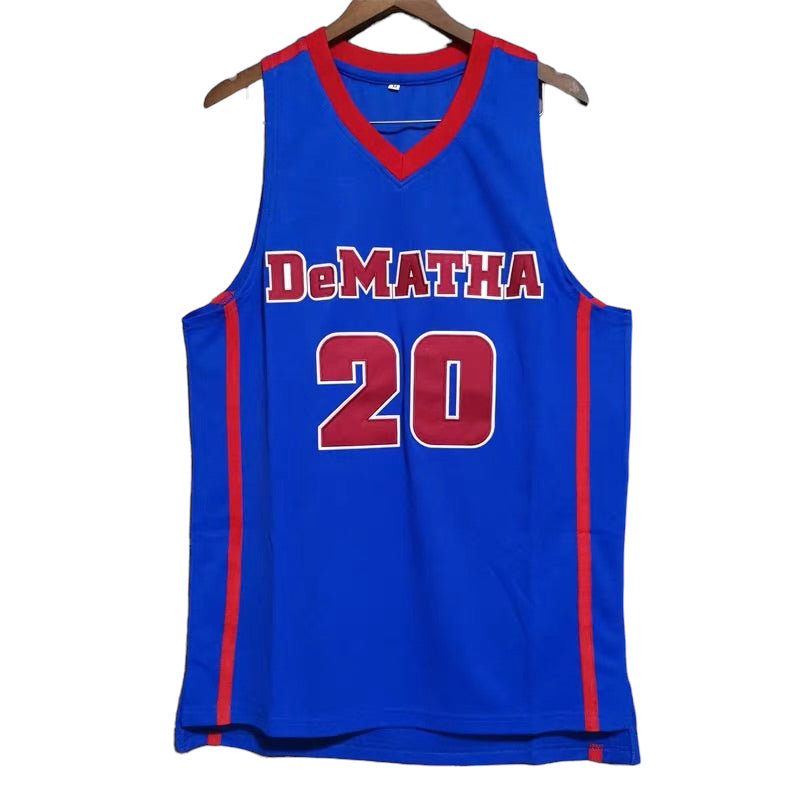 Fultz #20 DeMatha Classic Throwback Vintage Jersey