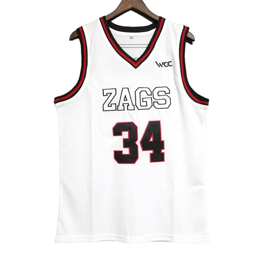 Hoimgren #34 Gonzaga Classic Throwback Vintage Jersey