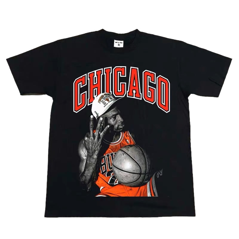 Michael Jordan Vintage Classic Throwback Basketball Shirt