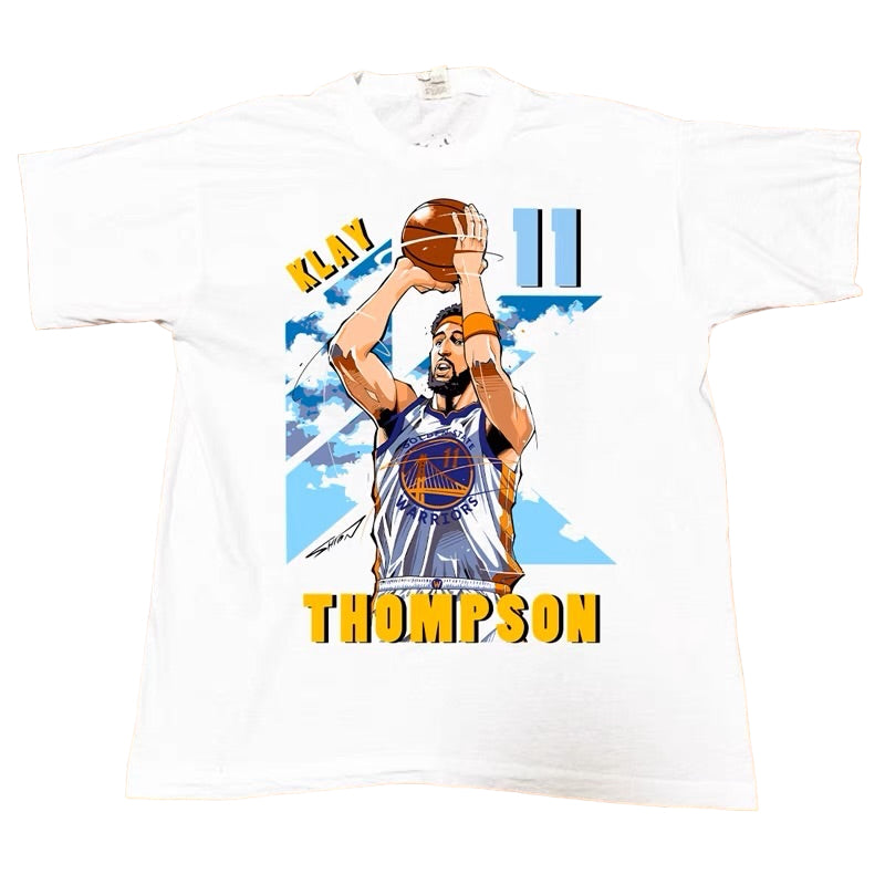 Klay Thompson Vintage Classic Throwback Basketball Shirt