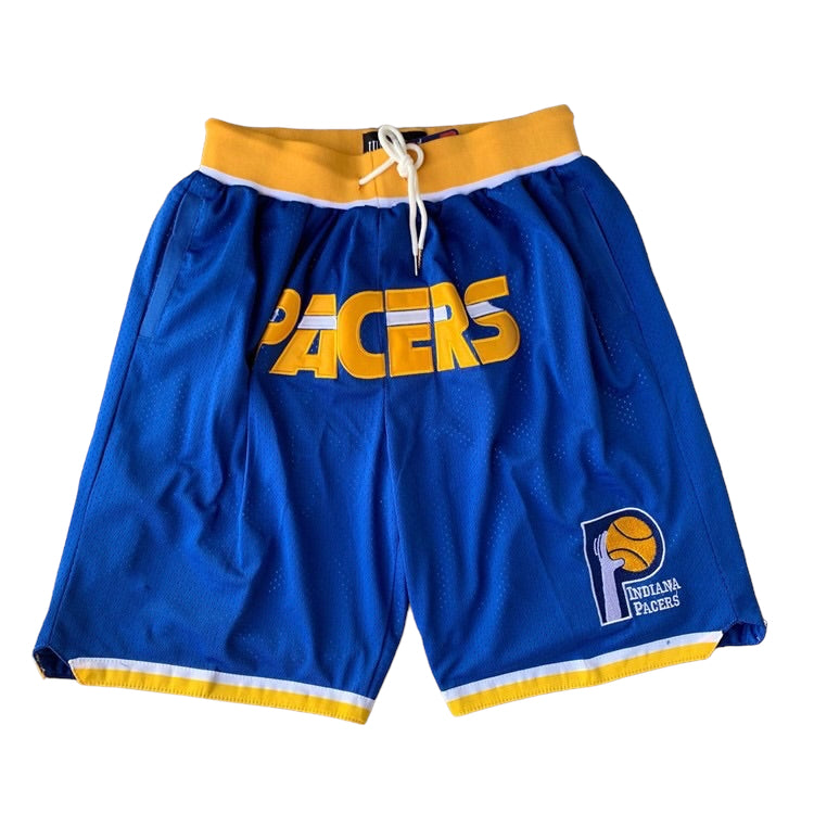 Indiana Pacers Classic Throwback Vintage Shorts