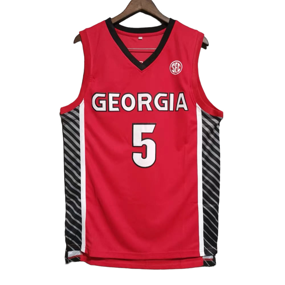 Anthony Edwards #5 Georgia Bulldogs Classic Throwback Vintage Jersey