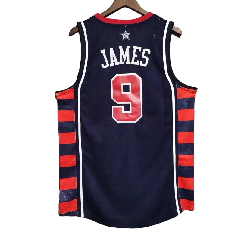 Lebron James #9 USA Olympic Classic Throwback Vintage Jersey