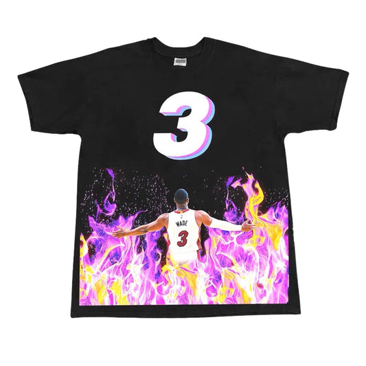 Dwayne Wade Vintage Classic Throwback Basketball Shirt